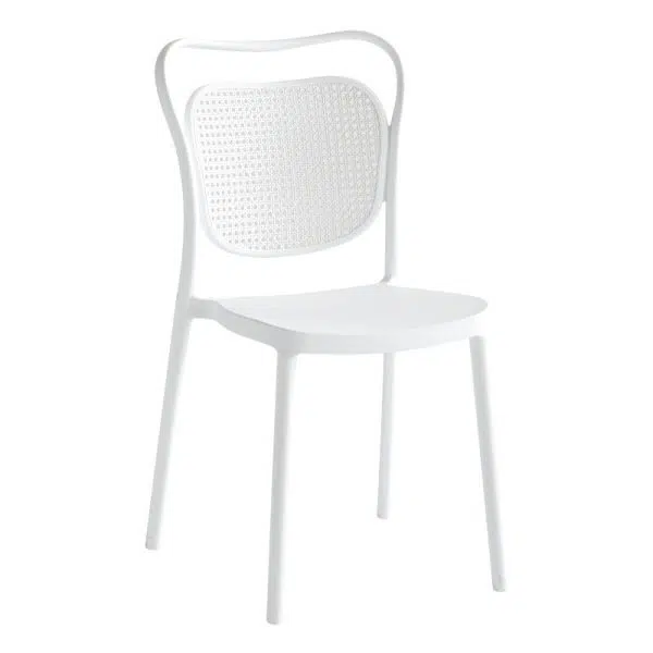 Contemporary Nordic PP Macarons Dining Chair Backrest Armless For Dining Room - Image 18