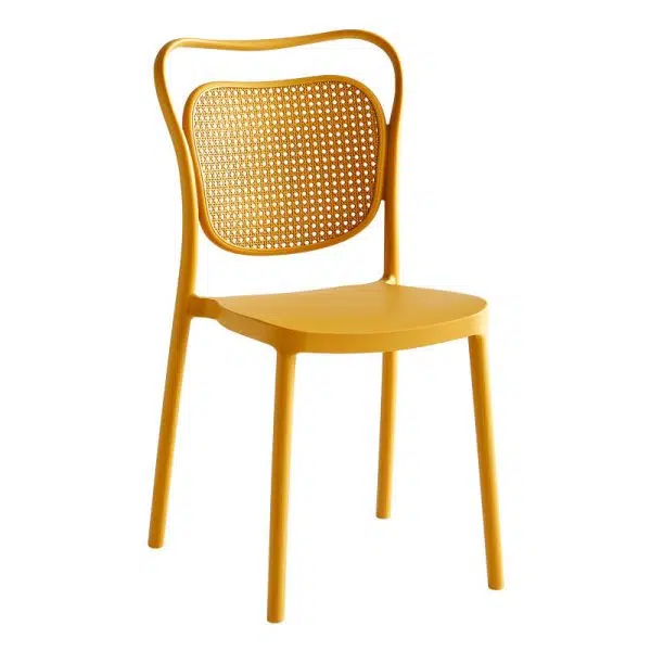 Contemporary Nordic PP Macarons Dining Chair Backrest Armless For Dining Room - Image 20