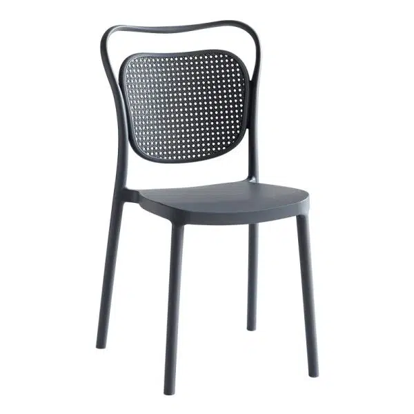 Contemporary Nordic PP Macarons Dining Chair Backrest Armless For Dining Room - Image 25