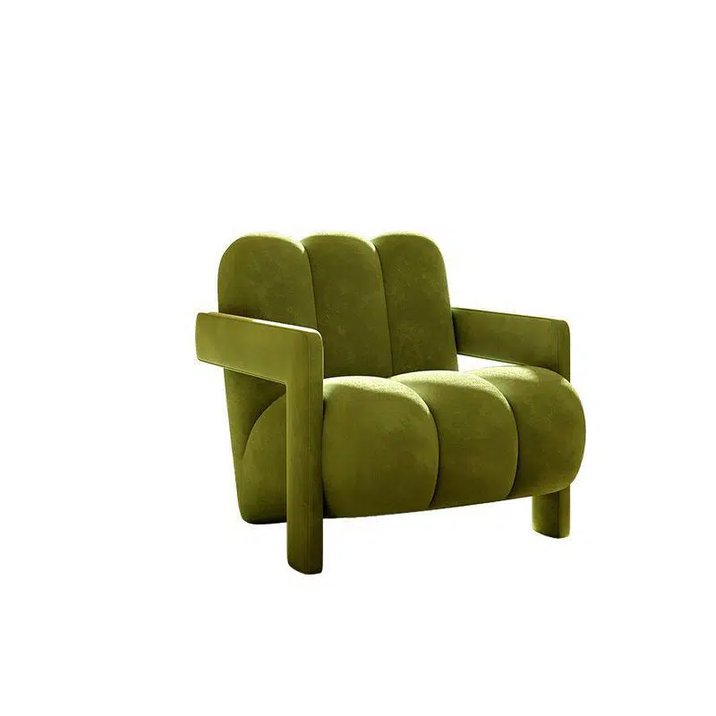 DFM-Chair-FA00810-8.jpg Contemporary Nordic Flannelette Solid Wood Sofa Backrest Armrest For Living Room - Image 20