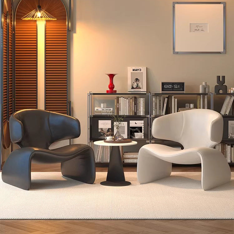 DFM-Chair-FA00830-15.jpg Contemporary Nordic Leather Solid Wood Sofa Backrest Armrest For Living Room - Image 6