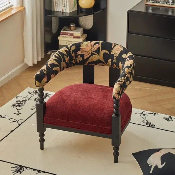 Contemporary Retro Corduroy Solid Wood Sofa Backrest Armrest For Living Room - Image 13