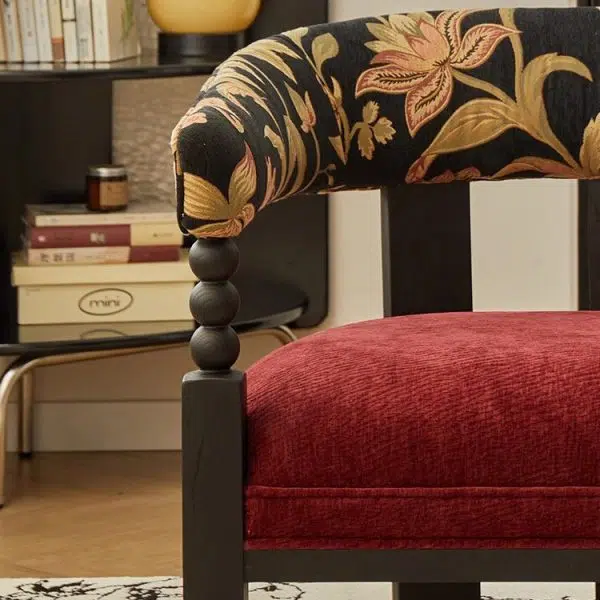 Contemporary Retro Corduroy Solid Wood Sofa Backrest Armrest For Living Room - Image 7