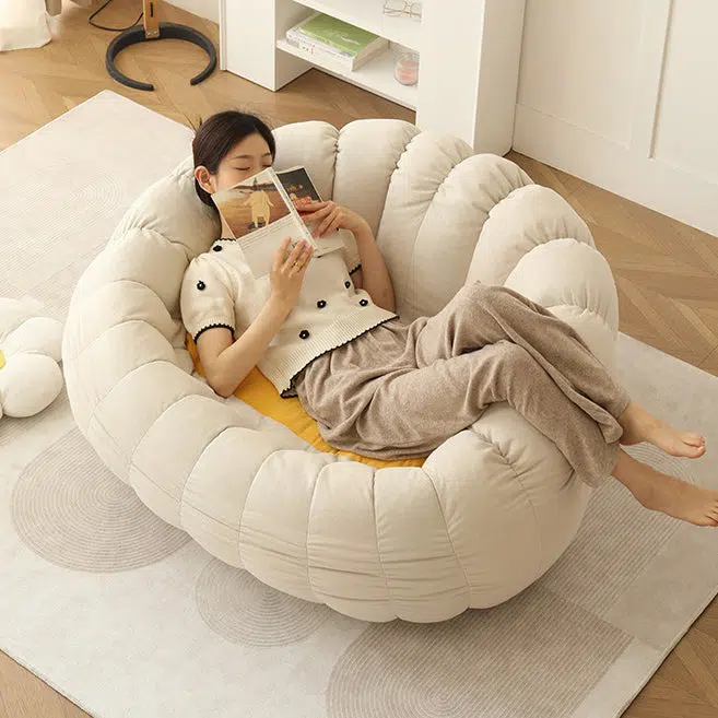 DFM-Chair-FA00849-14.jpg Contemporary Nordic EPS Particles Flannelette Sofa Backrest Armrest For Living Room - Image 15