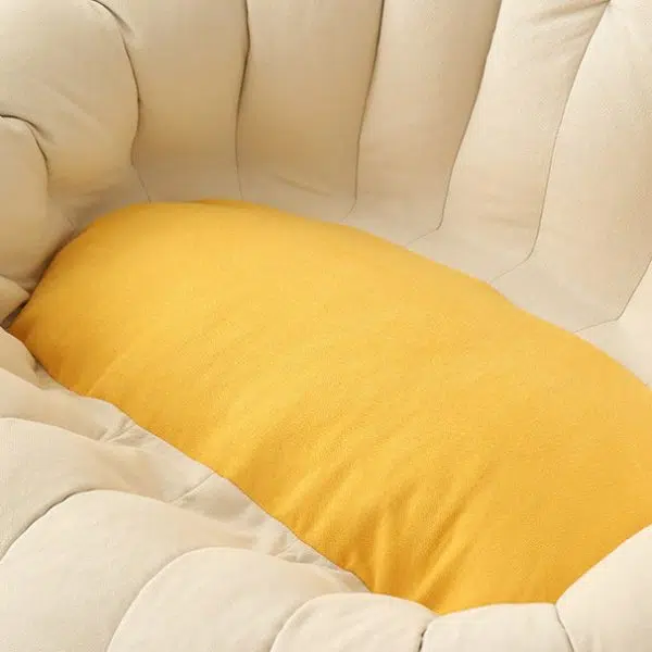 Contemporary Nordic EPS Particles Flannelette Sofa Backrest Armrest For Living Room - Image 6