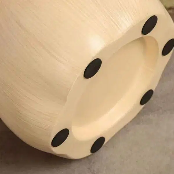 Contemporary Creative Mushroom Fiberglass Footstool Backless Armless For Living Room - Image 8