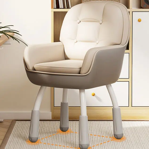 DFM-Chair-FA00961-7.jpg Contemporary Nordic Leather Nylon Silicone Desk Chair Backrest Armrest For Home Office - Image 8