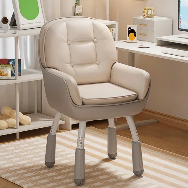 DFM-Chair-FA00961-8.jpg Contemporary Nordic Leather Nylon Silicone Desk Chair Backrest Armrest For Home Office - Image 1