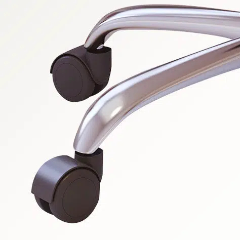 DFM-Chair-FA00971-9.jpg Contemporary Nordic Leather Steel Desk Chair Backrest Armrest For Home Office - Image 9