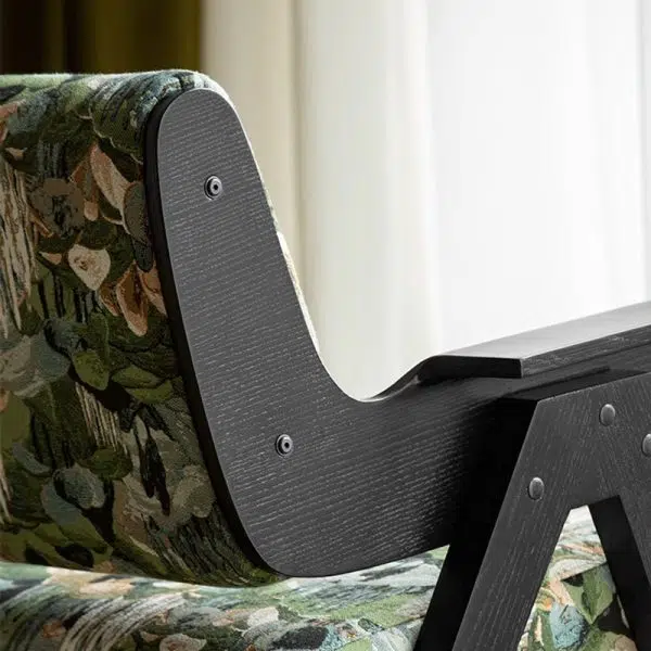 Traditional French Oil Painting Prints Fabric Ash Sofa Backrest Armrest For Living Room - Image 4