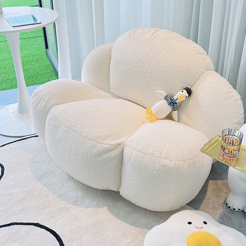 DFM-Chair-FA01107-12.jpg Contemporary Nordic Cloud Shape Lambswool EPS Particles Sofa Backrest Armless For Living Room - Image 21