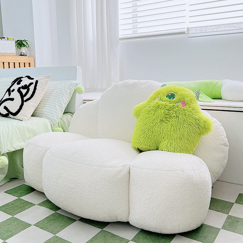 DFM-Chair-FA01107-13.jpg Contemporary Nordic Cloud Shape Lambswool EPS Particles Sofa Backrest Armless For Living Room - Image 2