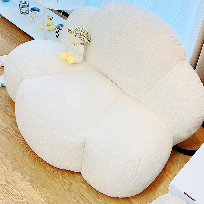 DFM-Chair-FA01107-20.jpg Contemporary Nordic Cloud Shape Lambswool EPS Particles Sofa Backrest Armless For Living Room - Image 19