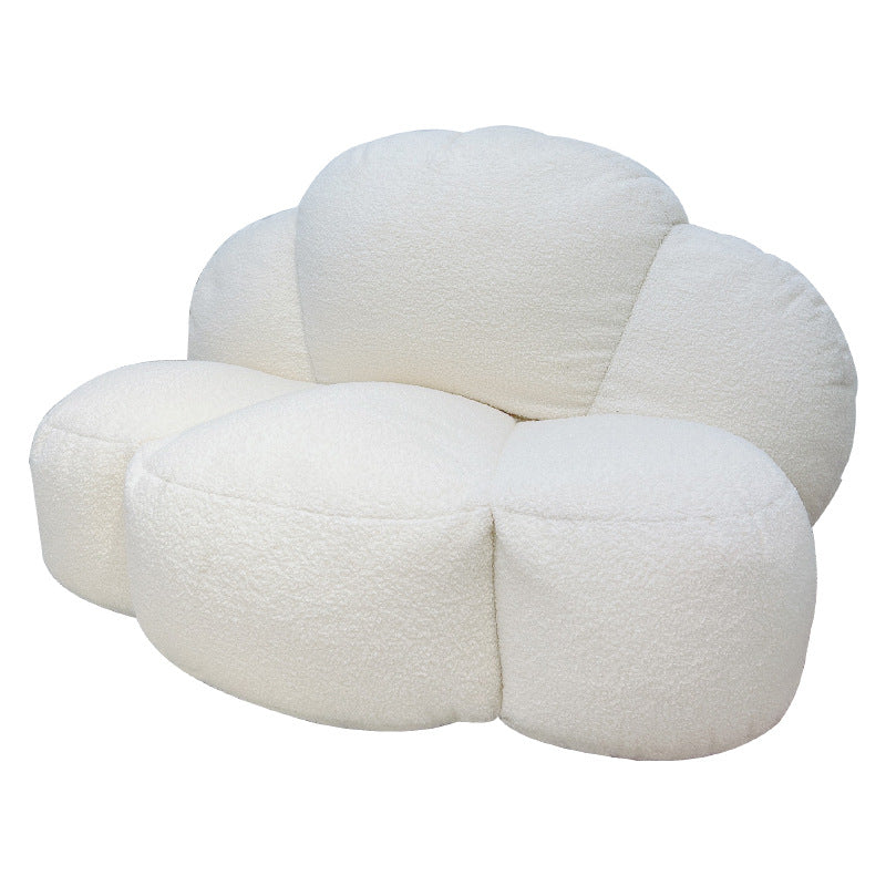 DFM-Chair-FA01107-22.jpg Contemporary Nordic Cloud Shape Lambswool EPS Particles Sofa Backrest Armless For Living Room - Image 23