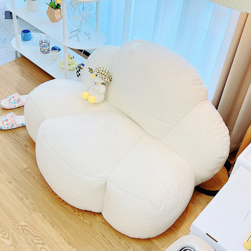 DFM-Chair-FA01107-7.jpg Contemporary Nordic Cloud Shape Lambswool EPS Particles Sofa Backrest Armless For Living Room - Image 16