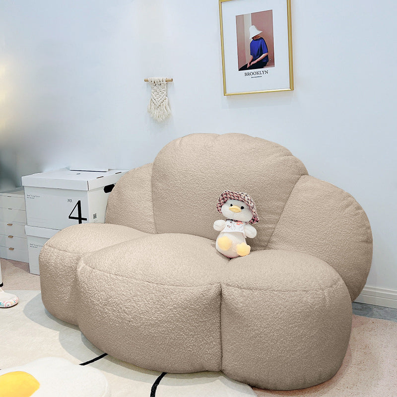 DFM-Chair-FA01107.jpg Contemporary Nordic Cloud Shape Lambswool EPS Particles Sofa Backrest Armless For Living Room - Image 13