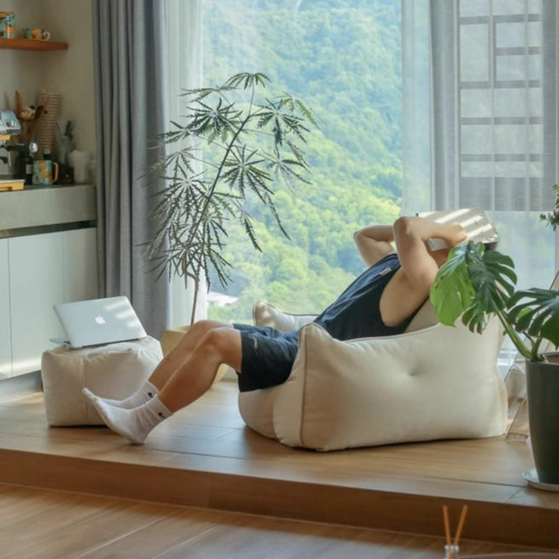 DFM-Chair-FA01108-23.jpg Contemporary Nordic Little Devil Flannelette EPS Particles Sofa Backrest Armrest Footrest For Living Room - Image 12