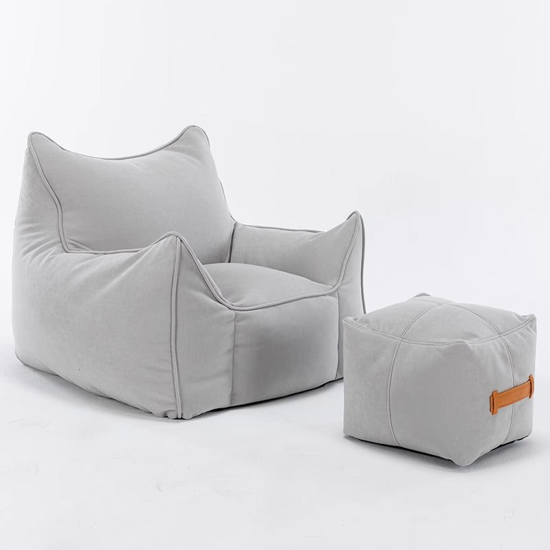 DFM-Chair-FA01108-3.jpg Contemporary Nordic Little Devil Flannelette EPS Particles Sofa Backrest Armrest Footrest For Living Room - Image 18