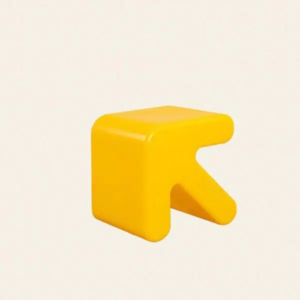 Contemporary Creative Arrow Full PE Footstool Backless Armless For Living Room - Image 20