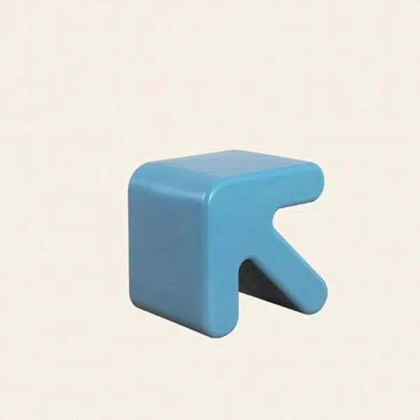 Contemporary Creative Arrow Full PE Footstool Backless Armless For Living Room - Image 21