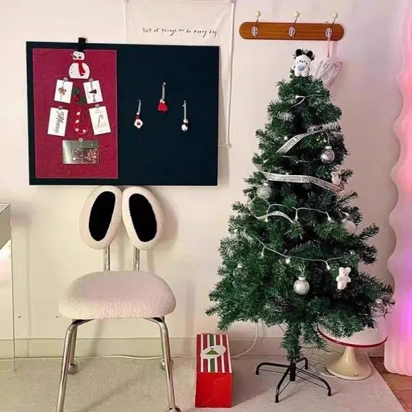 Contemporary Creative Crab Shape Lambswool Stainless Steel Vanity Stool Backrest Armless For Bedroom - Image 9