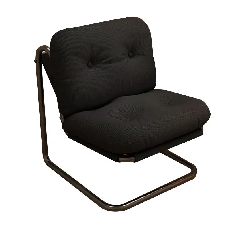 DFM-Chair-FA01228-17.jpg Contemporary Nordic Square Corduroy Iron Doll Cotton Sponge Sofa Backrest Armless For Bedroom - Image 17