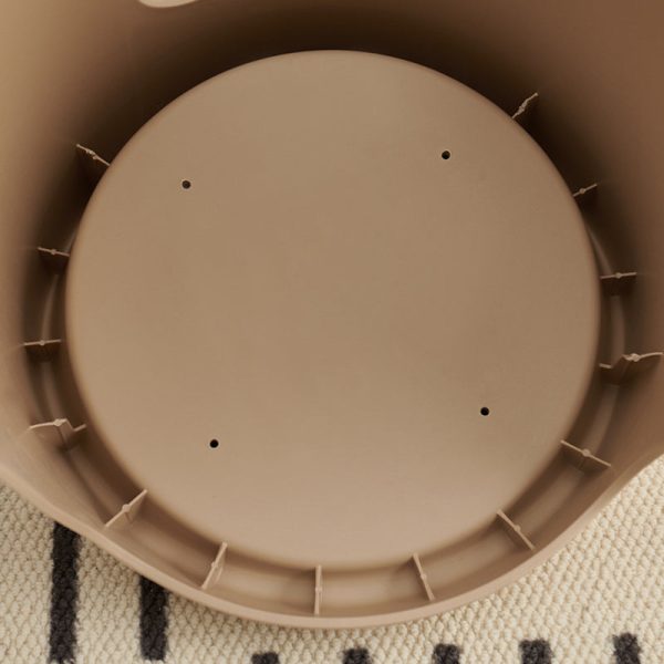 Contemporary Nordic Fabric PP Sponge Upholstered Dining Chair Backless Armless For Dining Room - Image 9