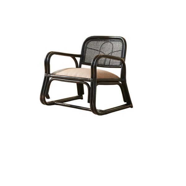 Traditional Japanese Square Flannelette Rattan Weaving Sponge Sofa Backrest Armrest For Living Room - Image 22