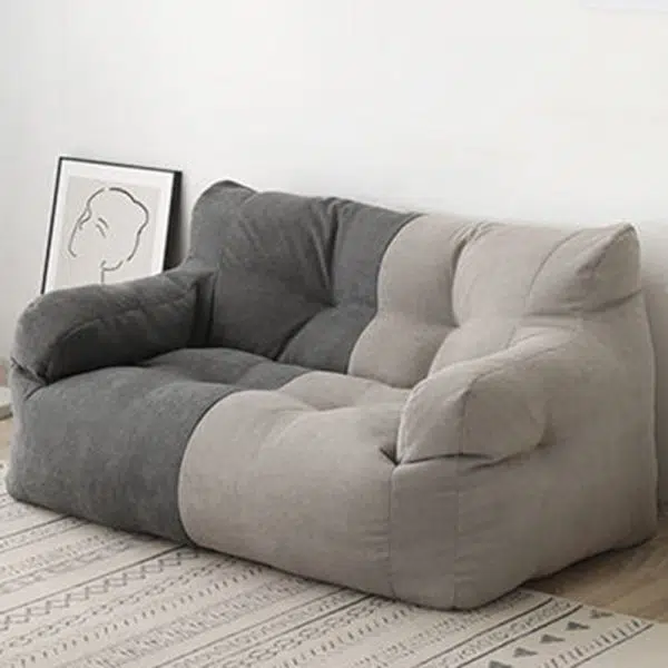 Modern Minimalist Square Tatami Fabric Sofa For Living Room - Image 3