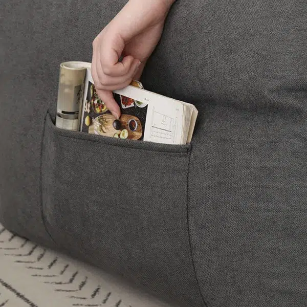 Modern Minimalist Square Tatami Fabric Sofa For Living Room - Image 6