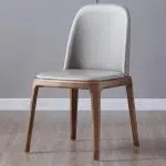 Gray Seat + Walnut Frame