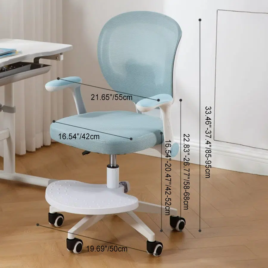 DFM-Chair-FC02910-10-dbaa17ac-82bf-4045-9043-8db269838a3d.jpg Contemporary Creative Kids Square Panda PP Hardware Desk Chair Backrest Armrest For Home Office - Image 4