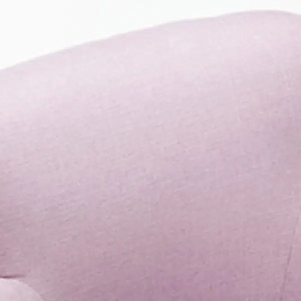 Modern Minimalist Square Wood Fabric Accent Chair Backrest Armrest For Living Room - Image 5