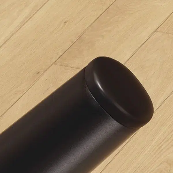 Contemporary Nordic Square Leather Upholstered Carbon Steel Legs Dining Chair Backrest For Dining Room - Image 9