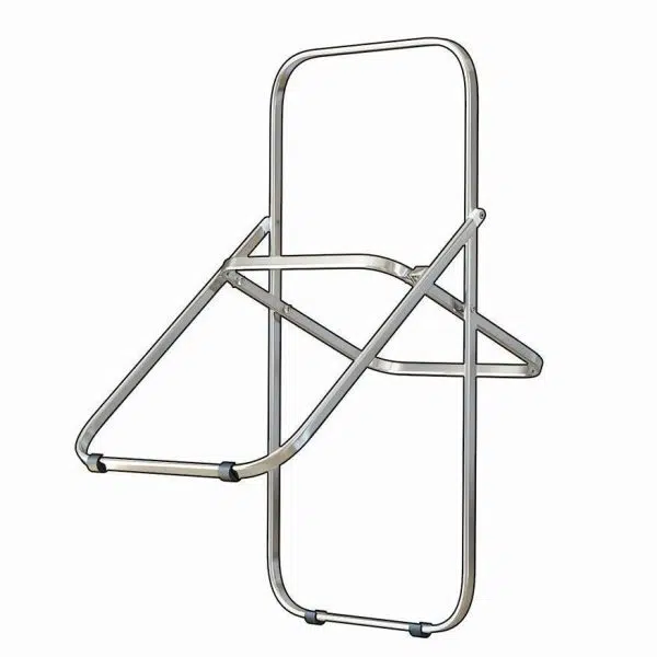 Modern Minimalist Square Acrylic Iron Foldable Chair Backrest For Living Room - Image 29