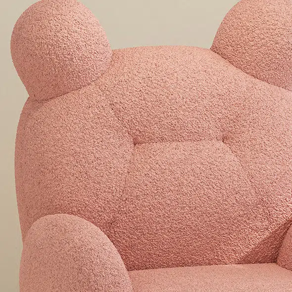 DFM-Chair-FI00134-20.jpg Contemporary Creative Kids Bear Lamb Cashmere Accent Chair Backrest Armrest For Living Room - Image 10