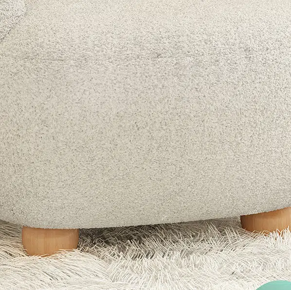 DFM-Chair-FI00134-21.jpg Contemporary Creative Kids Bear Lamb Cashmere Accent Chair Backrest Armrest For Living Room - Image 6