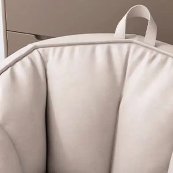 Modern Minimalist Portable Beam Bag Technology Cloth Upholstered Accent Chair Backrest For Living Room - Image 7