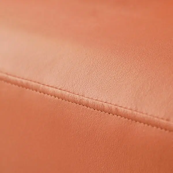 Contemporary Nordic Rectangular Technology Cloth Upholstered Wood Accent Chair For Living Room - Image 6