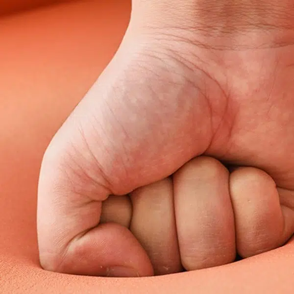 Contemporary Nordic Rectangular Technology Cloth Upholstered Wood Accent Chair For Living Room - Image 8