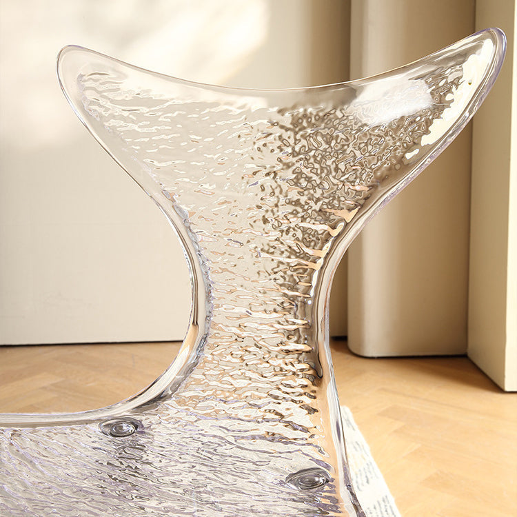 DFM-Chair-FJ00222-7.jpg Contemporary Creative Acrylic Metal Square Triangle Mermaid Vanity Chair Backrest For Bedroom - Image 11