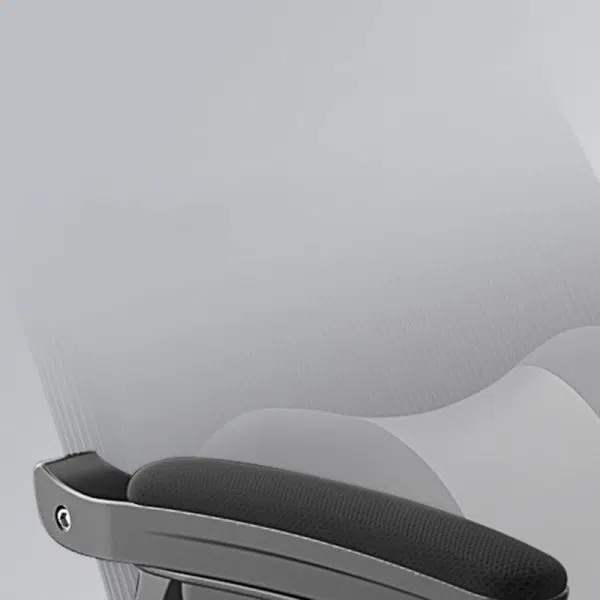 Modern Minimalist Fabric Nylon Square Rectangular Desk Chair Backrest Armrest Footrest For Home Office - Image 9