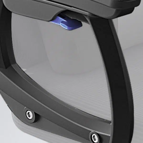 Modern Minimalist Fabric Nylon Square Rectangular Desk Chair Backrest Armrest Footrest For Home Office - Image 10