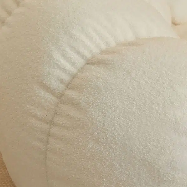 Contemporary Scandinavian Snowflake Velvet Orb Cylinder Accent Chair Backrest Armrest Footrest For Living Room - Image 10