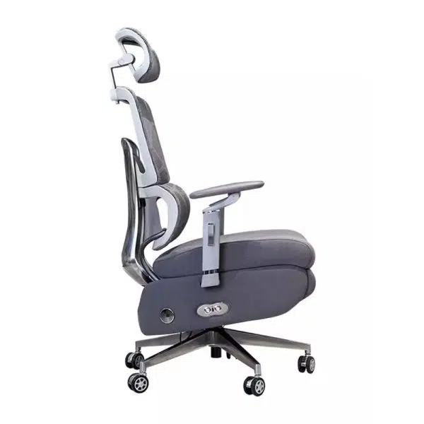 Modern Minimalist Metal PP Mesh Nylon Square Rectangle Electric Massage Desk Chair Backrest Armrest Footrest For Home Office - Image 5