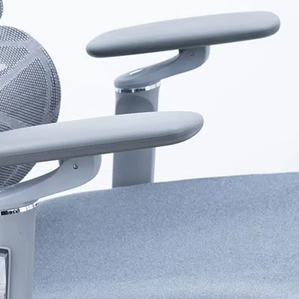 Modern Minimalist Metal PP Mesh Nylon Square Rectangle Electric Massage Desk Chair Backrest Armrest Footrest For Home Office - Image 9