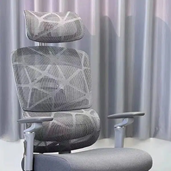 Modern Minimalist Metal PP Mesh Nylon Square Rectangle Electric Massage Desk Chair Backrest Armrest Footrest For Home Office - Image 13