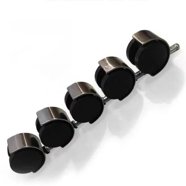 Modern Minimalist Leather Steel Rectangle Square Triangle Desk Chair Backrest Armrest For Home Office - Image 8