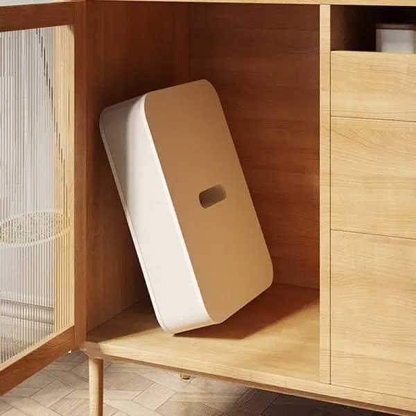 Contemporary Nordic Magnetic Organza Paper Expansion Foldable Chair For Living Room - Image 9