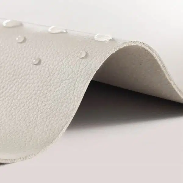 Contemporary Nordic Curved Leather Upholstered Portable Folding Accent Chair Backrest For Living Room - Image 5